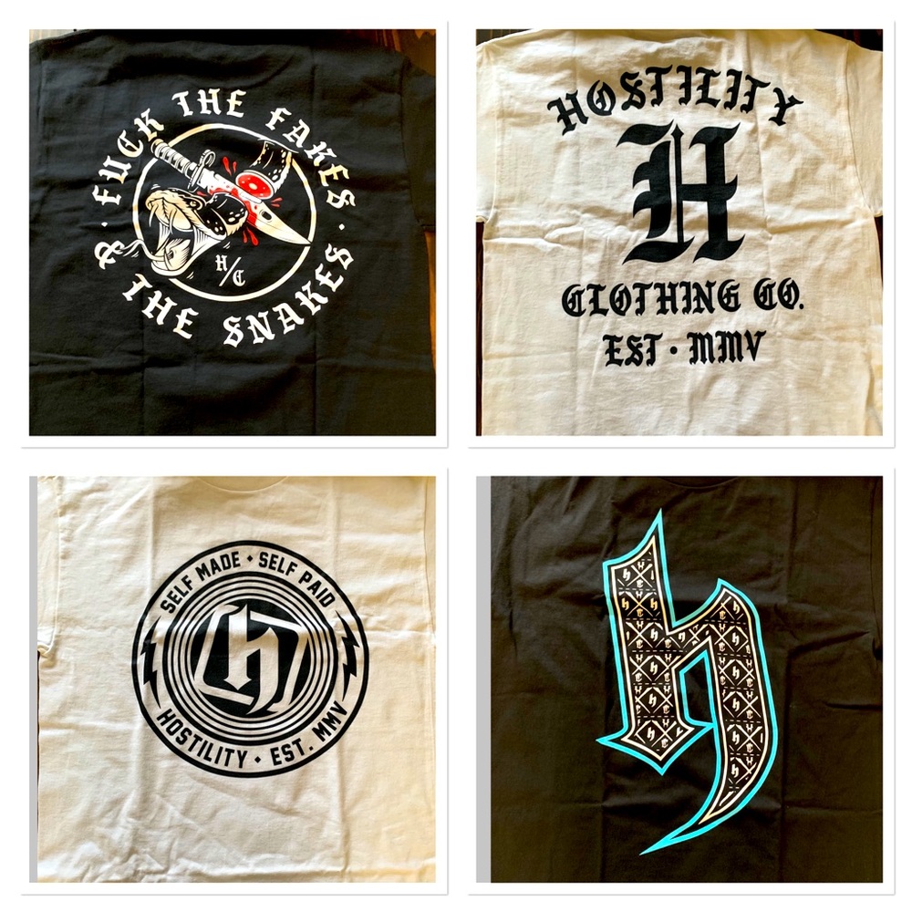 4 shirts for $25.